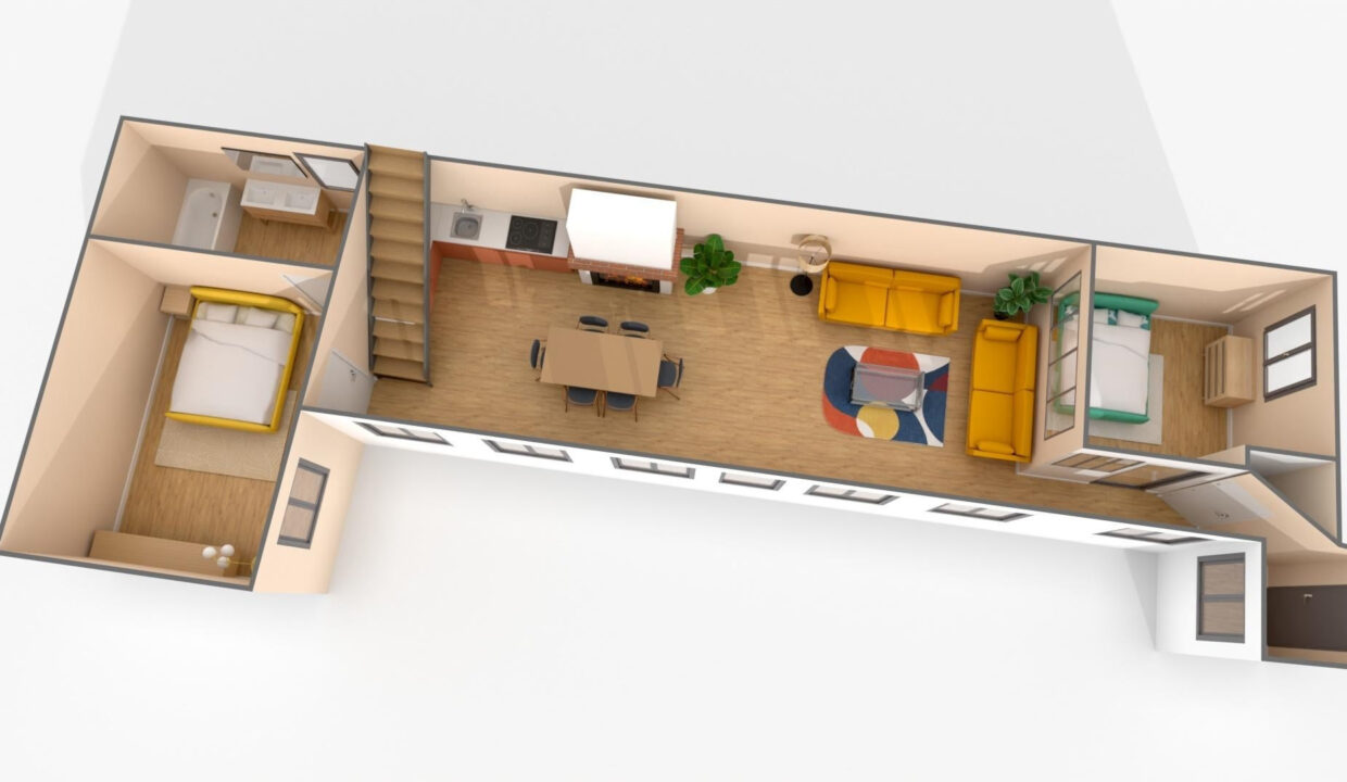 Loft 3P - Arts et Métiers - Dernier étage avec combles aména