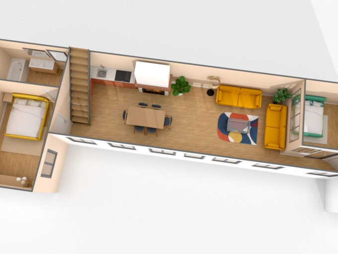 appartement dans le 75003 à Paris de 97.1m²