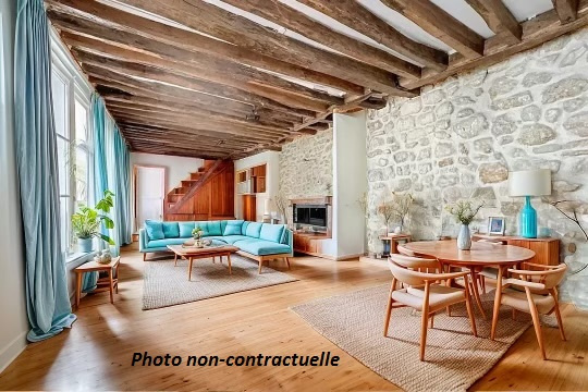 Loft 3P - Arts et Métiers - Dernier étage avec combles aména