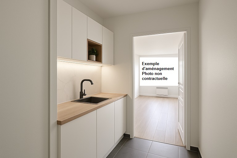 Mairie de Montreuil - Grand studio dans résidence récente et