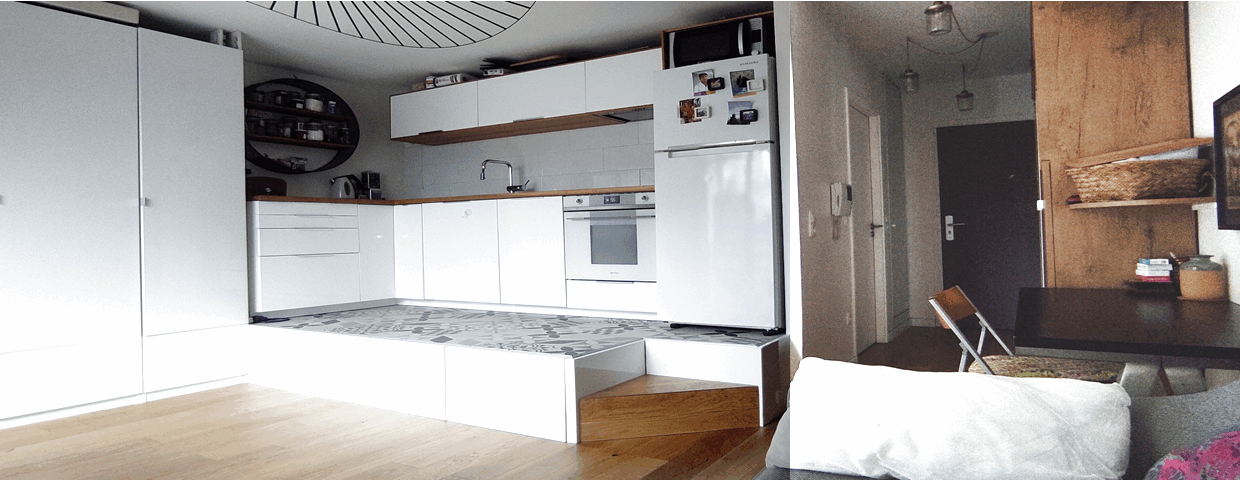 Paris X - Quartier Sainte Marthe - Résidence 2015 - Ensoleil