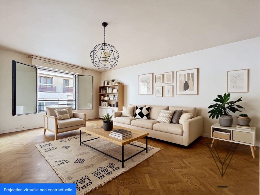 Appartement 2p dans copropriété de standing