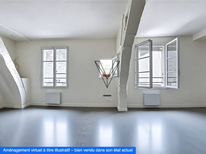 appartement dans le 75002 à Paris de 37.1m²