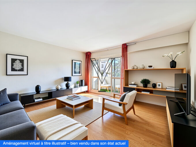 appartement dans le 75020 à Paris de 34.35m²