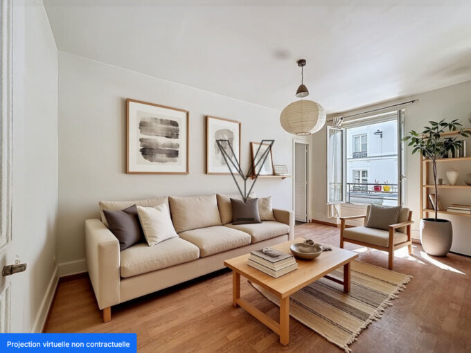 appartement dans le 75011 à Paris de 39.83m²