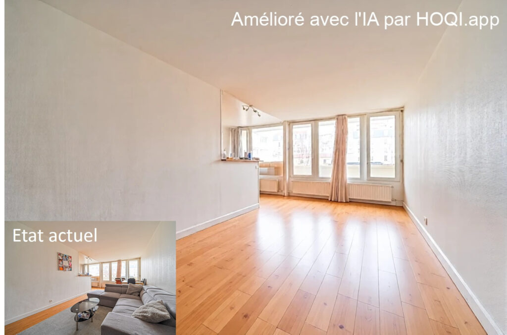 PARIS XXème – MoP. AUGUSTE – BALCON – ASCENSEUR – TRAVERSANT