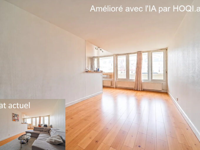 appartement dans le 75020 à Paris de 71.13m²