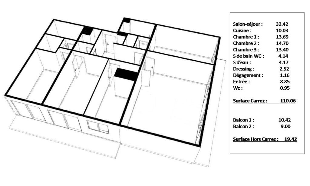 Paris XI – Mo Charonne – Îlot de verdure – Ensoleillé et cal